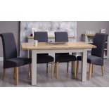 Diamond Grey Painted Small Extending Dining Table